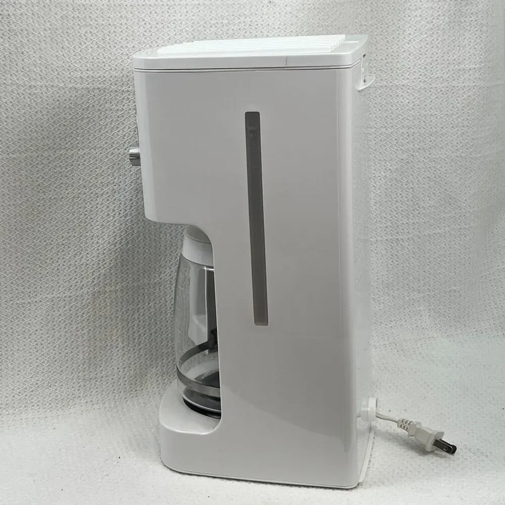 Cuisinart DCC-1100 12-Cup Programmable Coffee Maker White W/ Glass Carafe